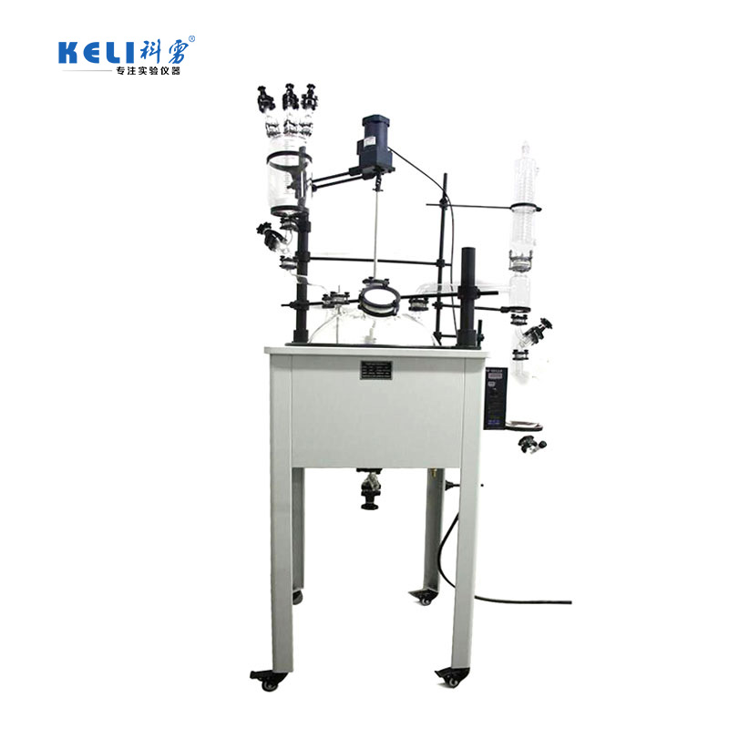單層玻璃反應釜-噴四氟型