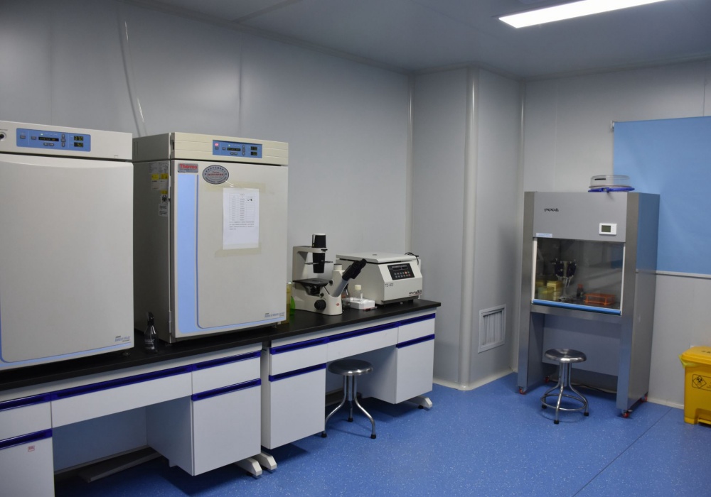 實(shí)驗(yàn)室一角